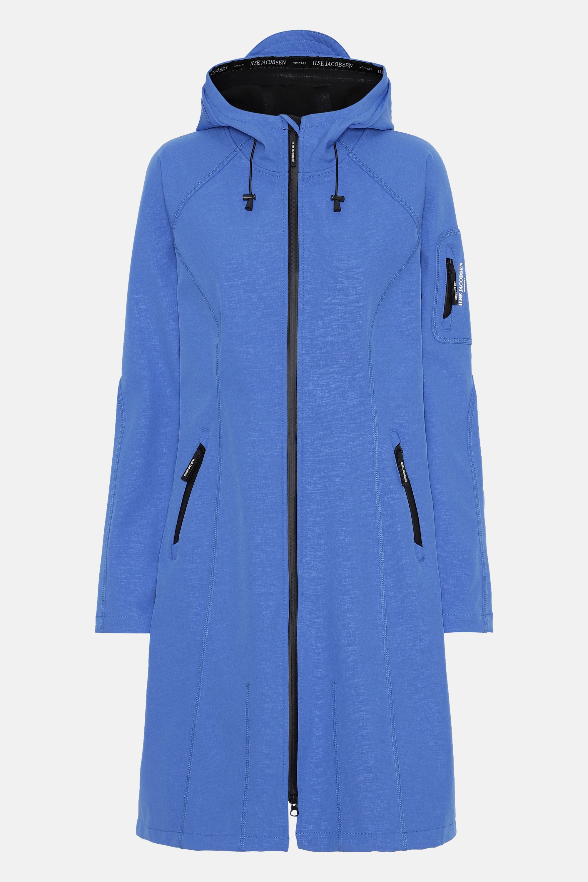 Ilse Jacobsen Hornbæk Rain Langer Regenmantel Raincoat 656 Light Regatta